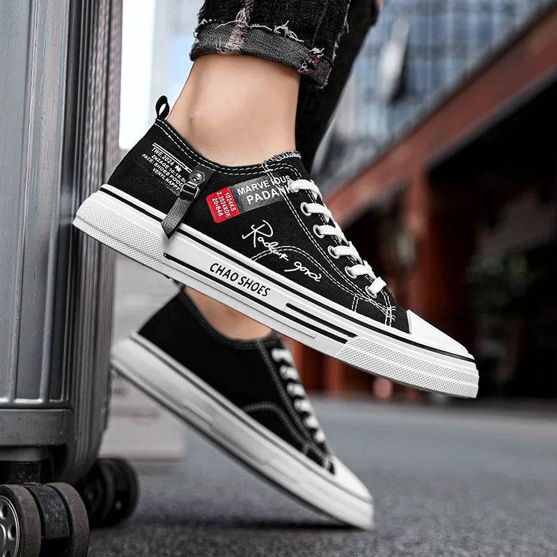 Buy Center Men's Casual Canvas Sneakers - Breathable & Lightweight - Buy Center UK