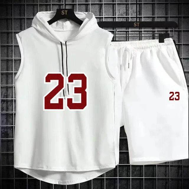 Buy Center Men's Summer Two Piece Set - Casual T-Shirt & Shorts - Buy Center UK