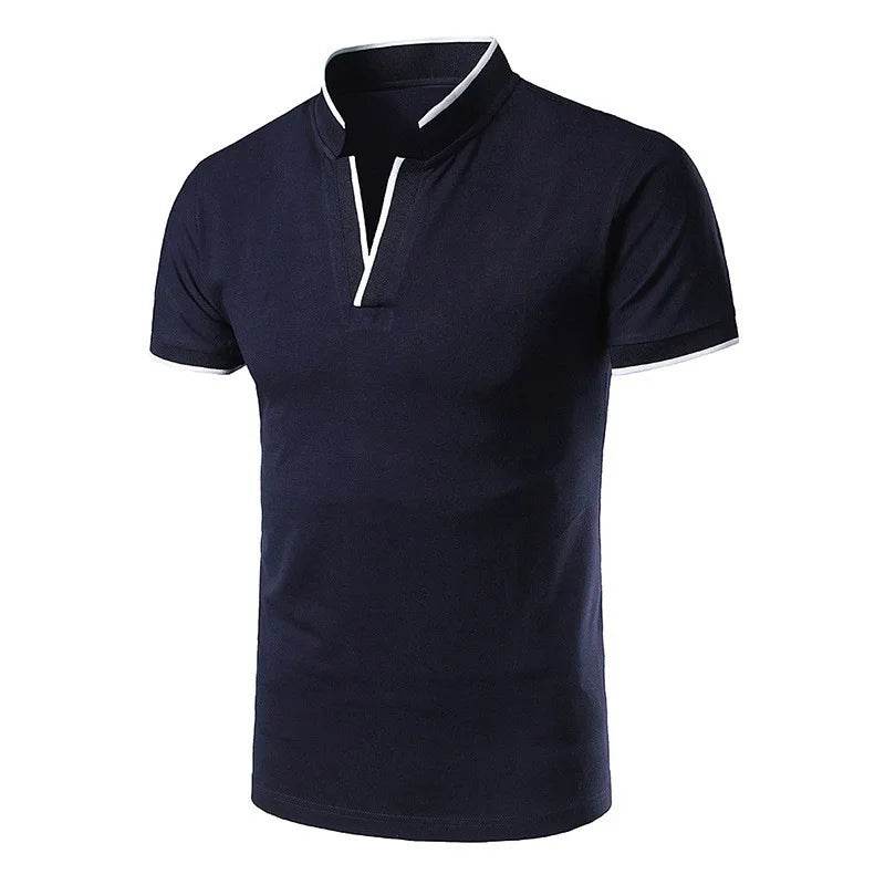 Buy Center Stylish Men's Polo Shirt - Casual Lapel Short Sleeves - Buy Center UK