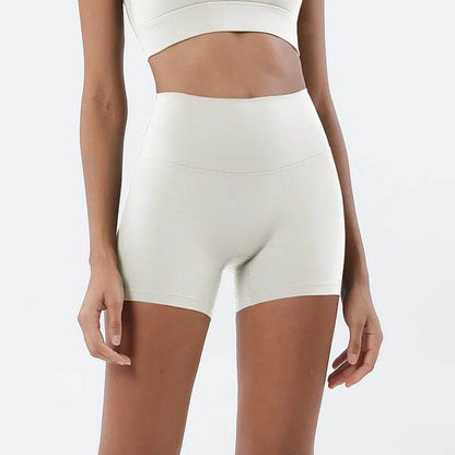GymHUB High-Waisted Yoga Shorts - Quick-Drying, Hip Lifting Fit - Buy Center UK