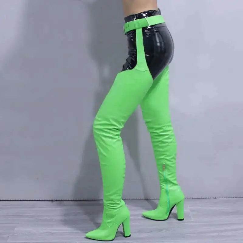 Buy Center Thigh High Heels Boots - Sexy Over-the-Knee Design - Buy Center UK