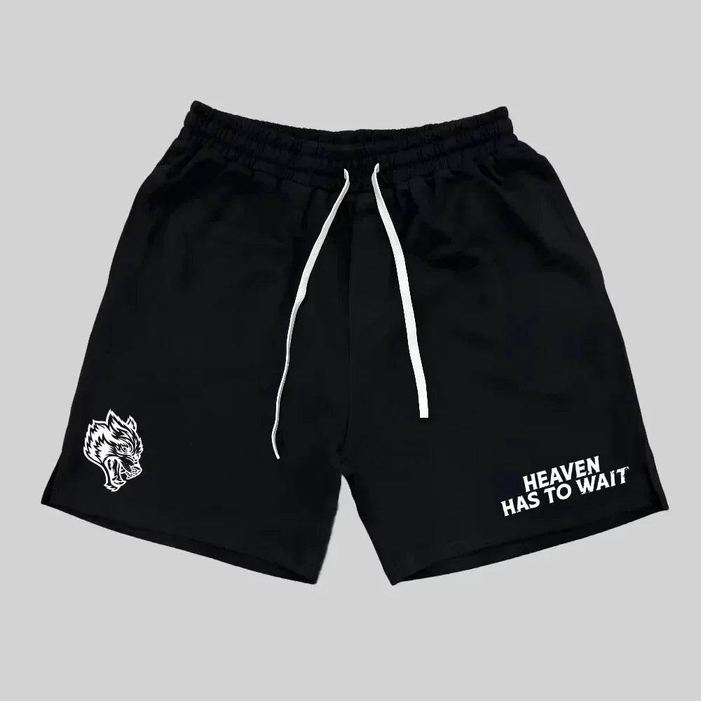 DARC SPORT Men's Summer Shorts - Casual Cotton Gym & Fitness Wear - Buy Center UK