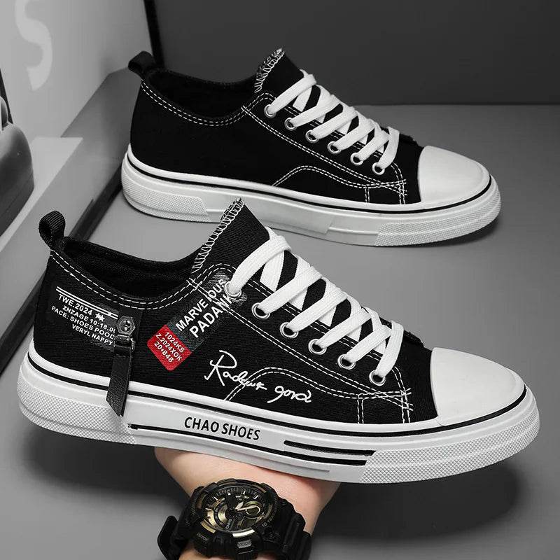 Buy Center Men's Casual Canvas Sneakers - Breathable & Lightweight - Buy Center UK