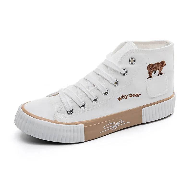 Buy Center Women's Canvas Sneakers - Cute, Versatile & Comfortable - Buy Center UK