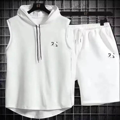 Buy Center Men's Summer Two Piece Set - Casual T-Shirt & Shorts - Buy Center UK