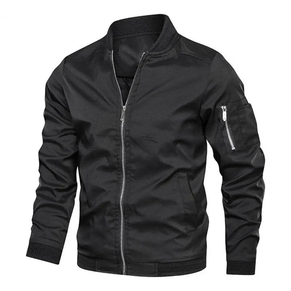 Buy Center Autumn Men's Windbreaker Jacket - Stylish Casual Bomber - Buy Center UK
