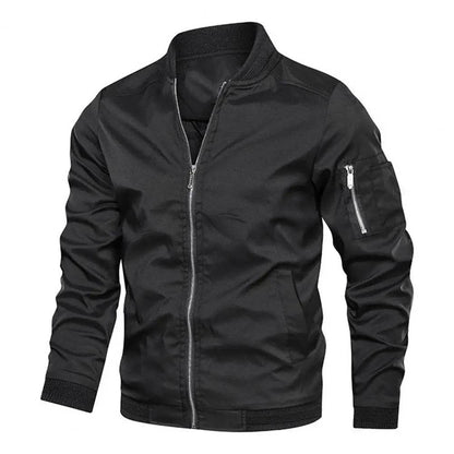 Buy Center Autumn Men's Windbreaker Jacket - Stylish Casual Bomber - Buy Center UK
