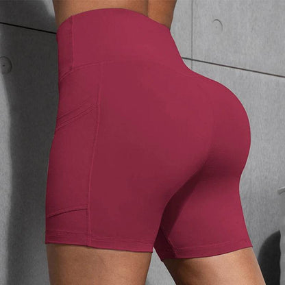 Buy Center Women’s High Waist Cycling Shorts - Butt Lifting & Pockets - Buy Center UK