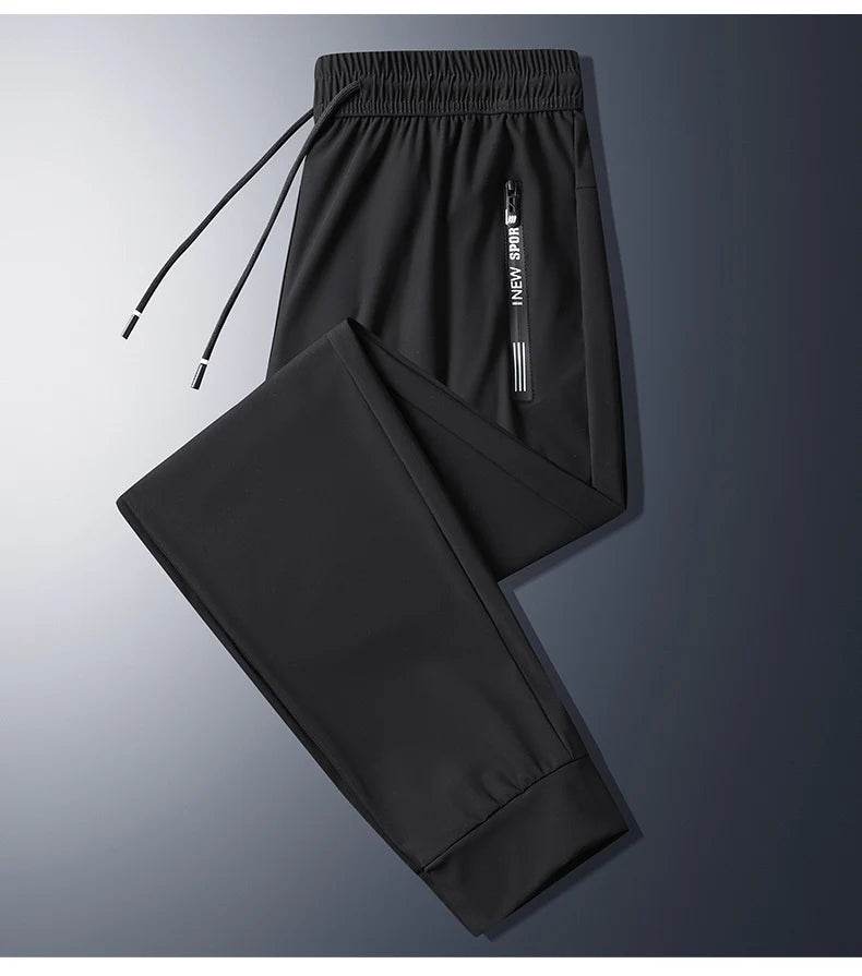 Buy Center Men's Summer Ice Silk Pants - Fast-Drying Casual Wear - Buy Center UK