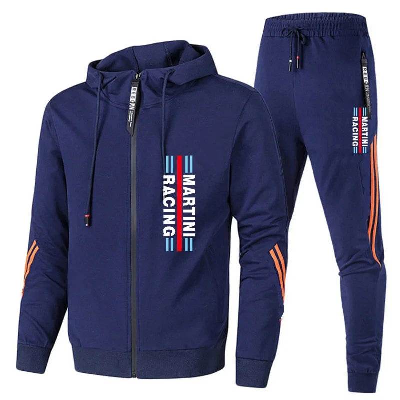 Buy Center Men's Martini Racing Suit Set - Casual Spring Sportswear - Buy Center UK