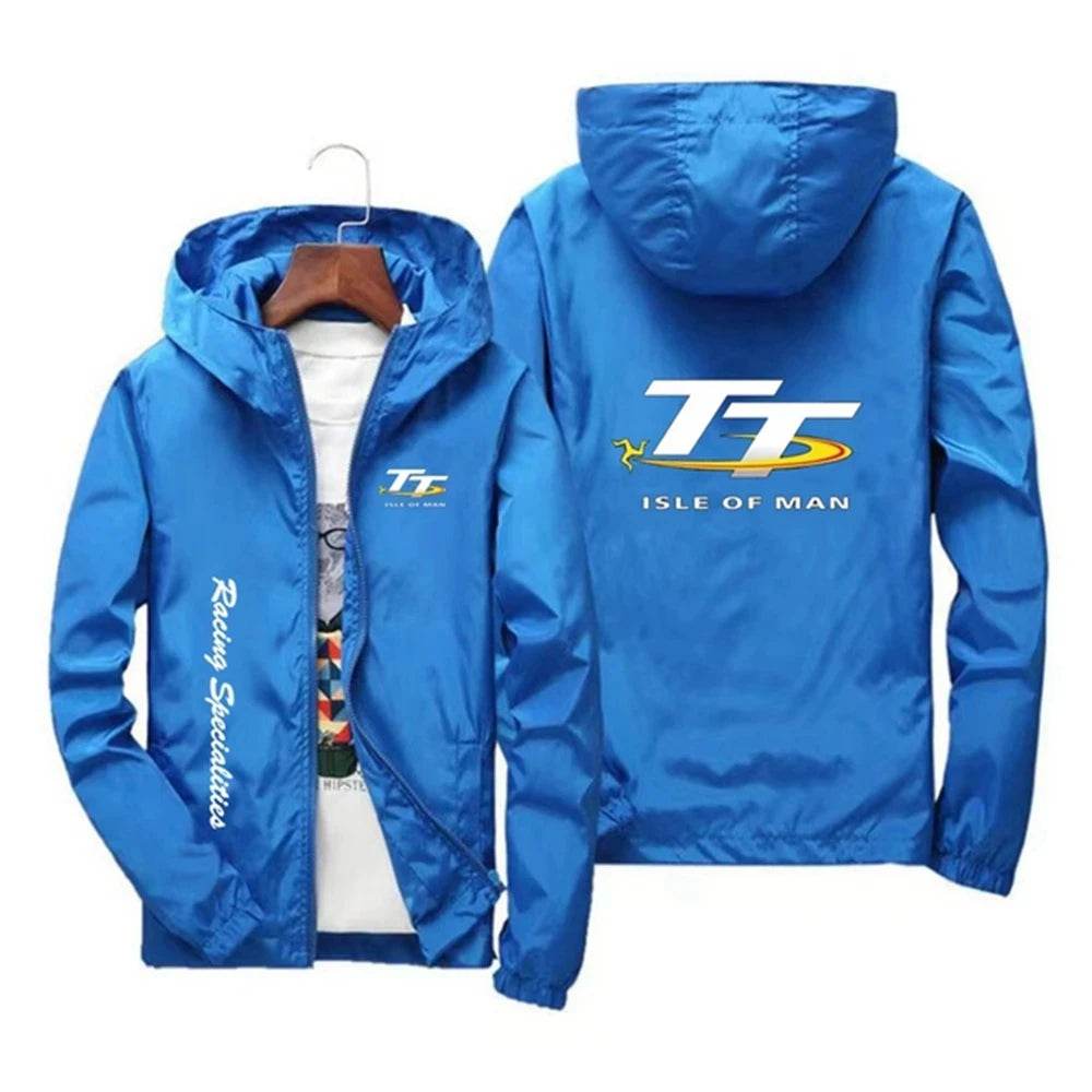 Buy Center Windproof Outdoor Jacket for Men - Quick-Drying, Zip Hoodie - Buy Center UK