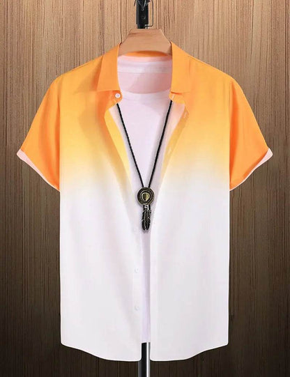 Buy Center Gradient Hawaiian Shirt - Casual Comfort for Every Season - Buy Center UK