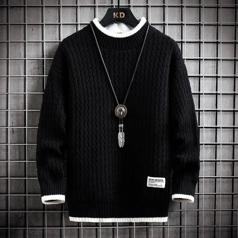 Buy Center 4XL-M Winter Men's Turtleneck Sweater - Warm & Casual - Buy Center UK