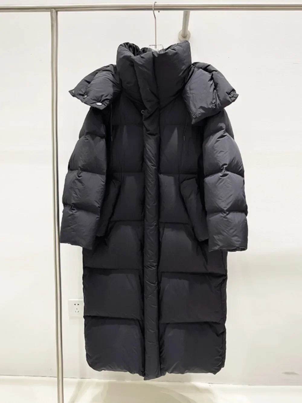 Buy Center Women's White Duck Down Coat - Warm & Stylish Puffer Jacket - Buy Center UK