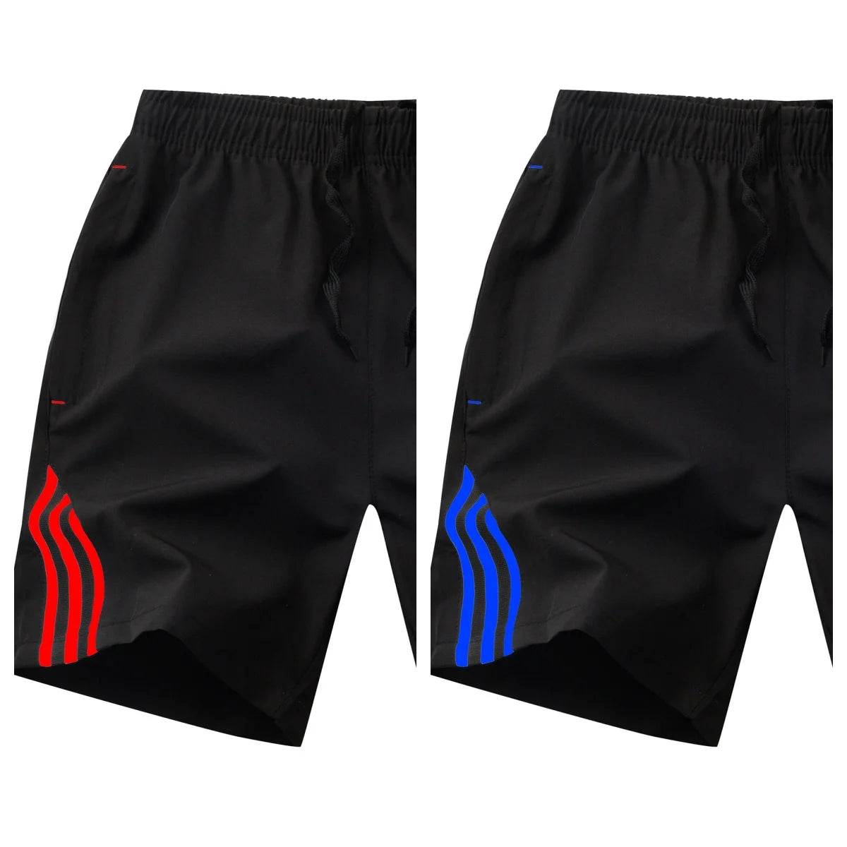 Buy Center Oversized Three Bar Shorts - Casual Beachwear for Men - Buy Center UK