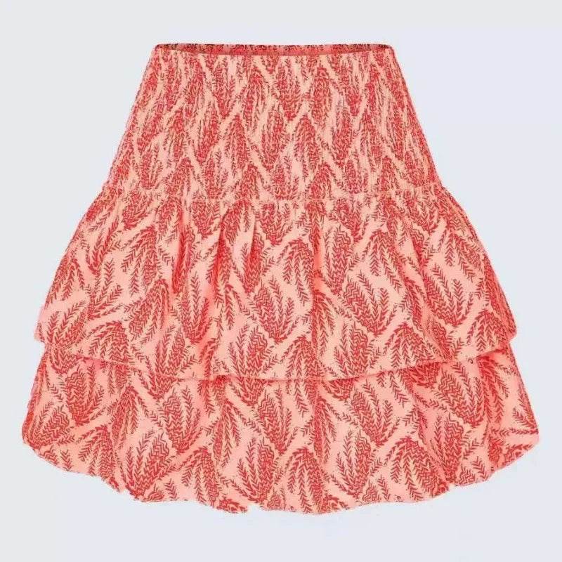 2023 Women's Mini Dress - Floral Ruffle Edge in 13 Colors - Buy Center UK