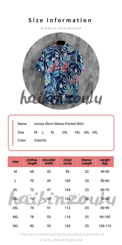 Buy Center Hawaiian Beach Shirts - Quick-Drying Floral Casual Tops - Buy Center UK