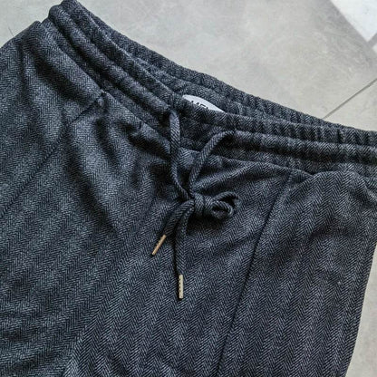 Custom Logo Men's Gym Track Pants - Flared Streetwear Trousers - Buy Center UK