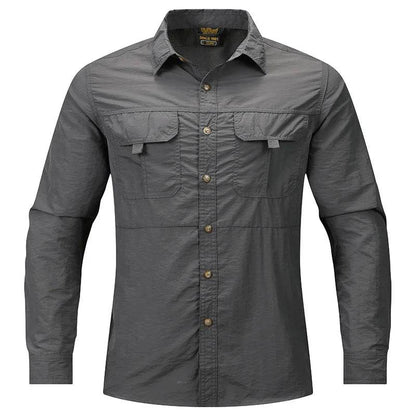 Buy Center Men’s Breathable Jogger Shirts - Quick Dry & Multi-Pockets - Buy Center UK