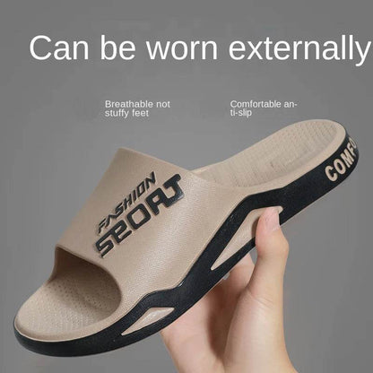 Buy Center Men's Summer Soft Sole Slippers - Anti-Slip, Durable Design - Buy Center UK