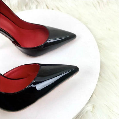 Buy Center Black Pointed High Heels for Women - Sexy 12cm Pumps - Buy Center UK