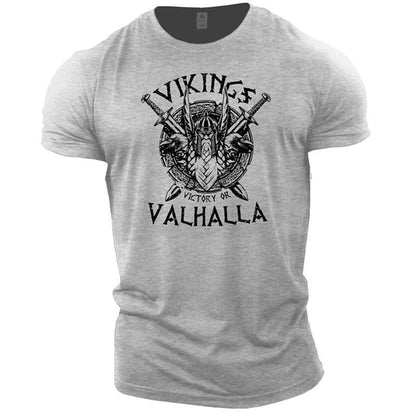 Summer Viking 3D Printed Men's T-shirt - Quick Dry & Casual Style - Buy Center UK
