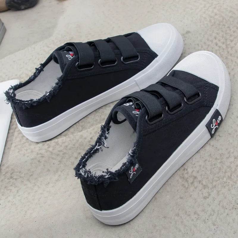 Buy Center Casual Women Sneakers – Breathable Canvas, Stylish Footwear - Buy Center UK