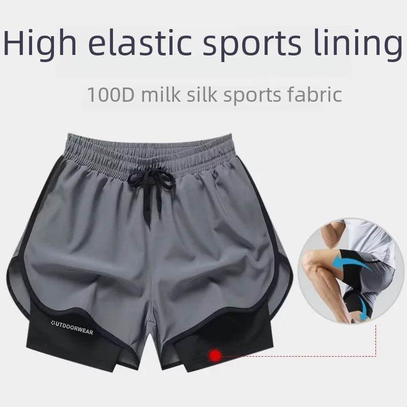 Trendy Brand Men's Casual Shorts - Comfortable Fitness Running Pants - Buy Center UK