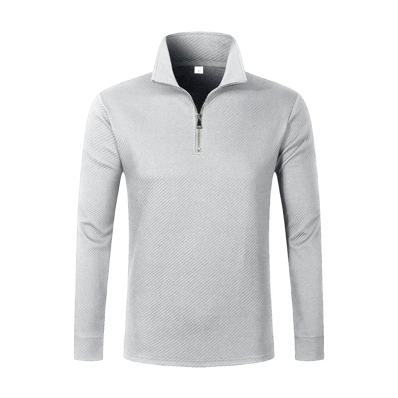 Buy Center Men's Turtleneck Pullover - Trendy Twill Jacquard Style - Buy Center UK
