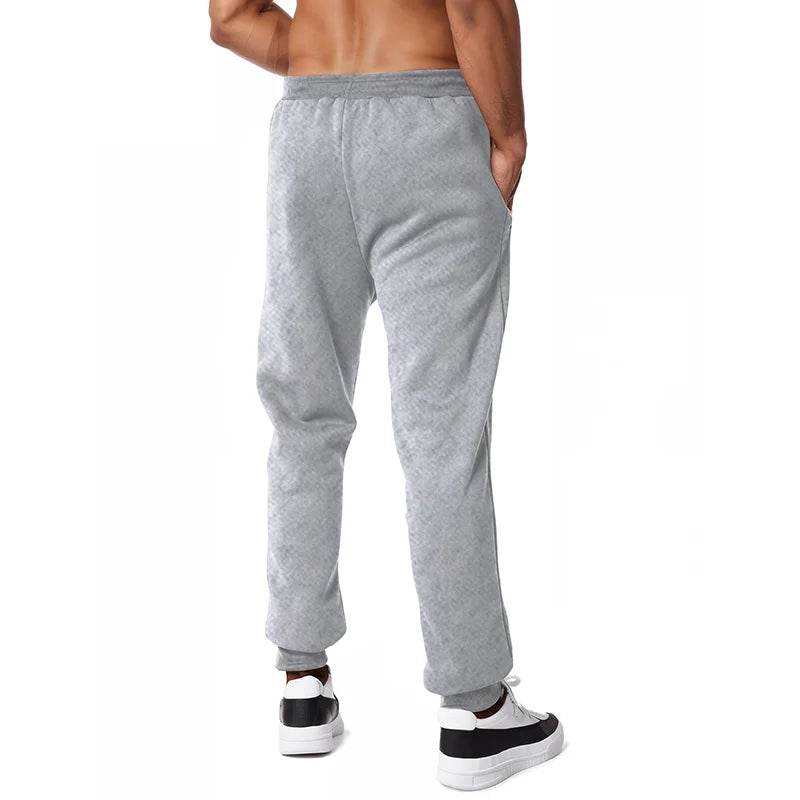 Buy Center Men’s Sweatpants - Side Zipper Pockets, Elastic Waist Joggers - Buy Center UK