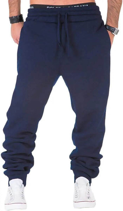 Buy Center Men's & Women's Casual Sports Pants - Elastic Belt, Loose Fit - Buy Center UK