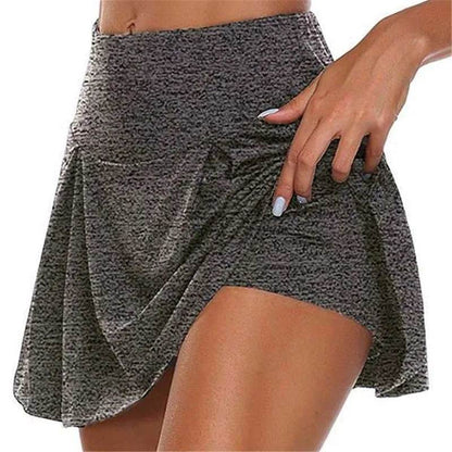 Buy Center Women's High Waist Tennis Skirts - Quick Dry A-Line Fit - Buy Center UK