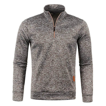Buy Center Men’s Half-Zip Pullover - Thicker Turtleneck Sweatshirt - Buy Center UK