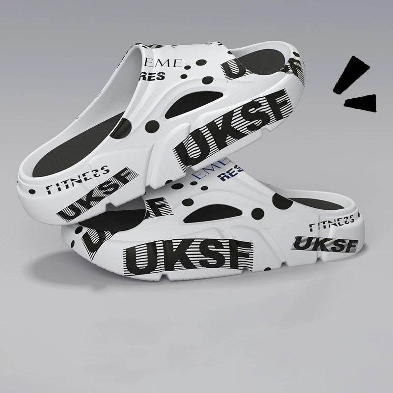 Buy Center Summer Men's Slippers - Non-Slip Thick Platform Sandals - Buy Center UK