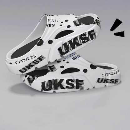 Buy Center Summer Men's Slippers - Non-Slip Thick Platform Sandals - Buy Center UK