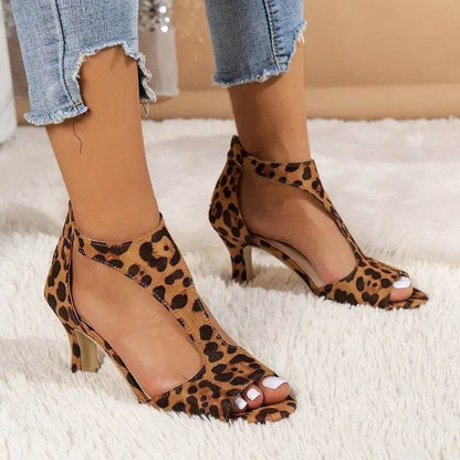 Buy Center Women’s Peep Toe High Heel Shoes - Summer Casual Pumps - Buy Center UK