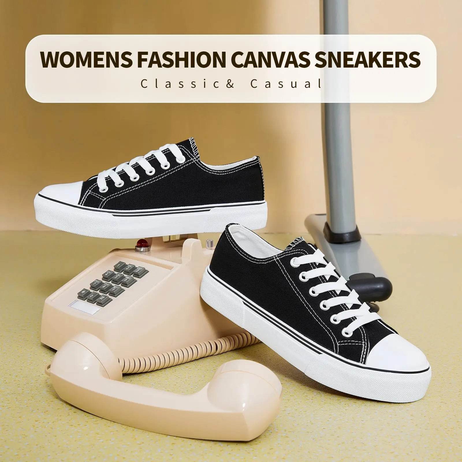 Buy Center Women's Low Top Sneakers - Breathable & Durable Flats - Buy Center UK
