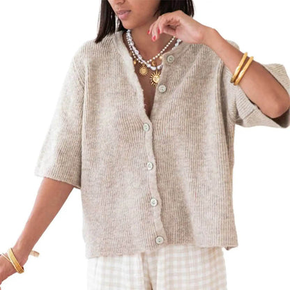 Buy Center Vintage Y2K Cardigan - Women’s Short Sleeve Knitwear - Buy Center UK
