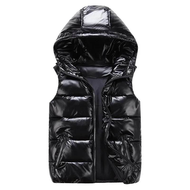 Buy Center Men's Sleeveless Jacket - Warm Hooded Padded Vest - Buy Center UK