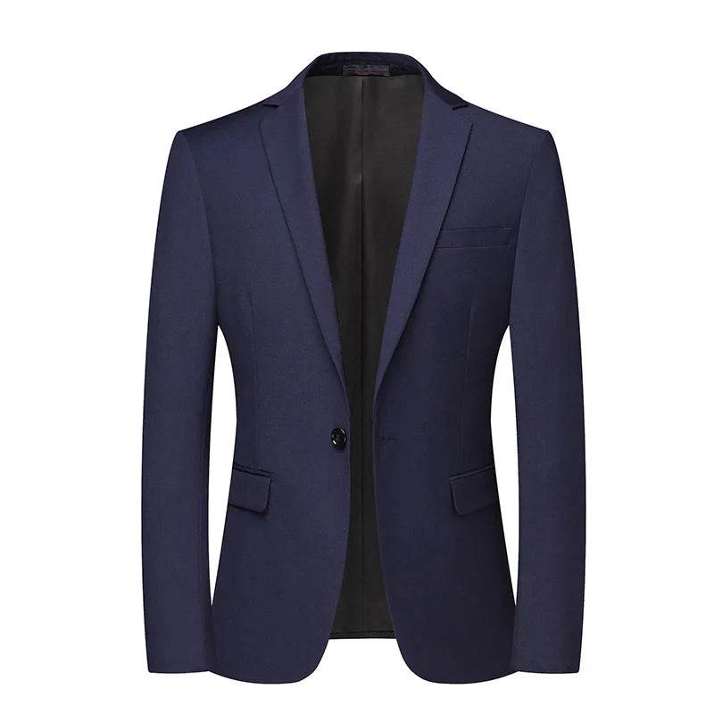 Buy Center Men's Solid Color Blazer - British Style, Wedding & Work - Buy Center UK