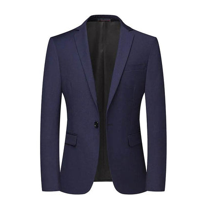 Buy Center Men's Solid Color Blazer - British Style, Wedding & Work - Buy Center UK
