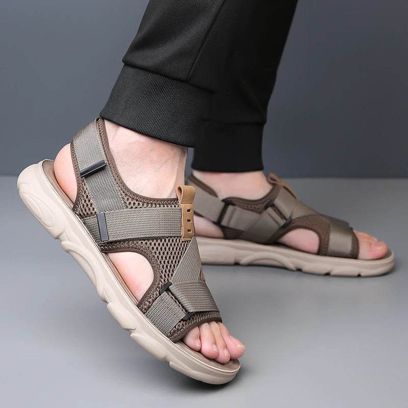 YRZL Comfortable Non-Slip Sandals for Men - Casual Beach Wear - Buy Center UK