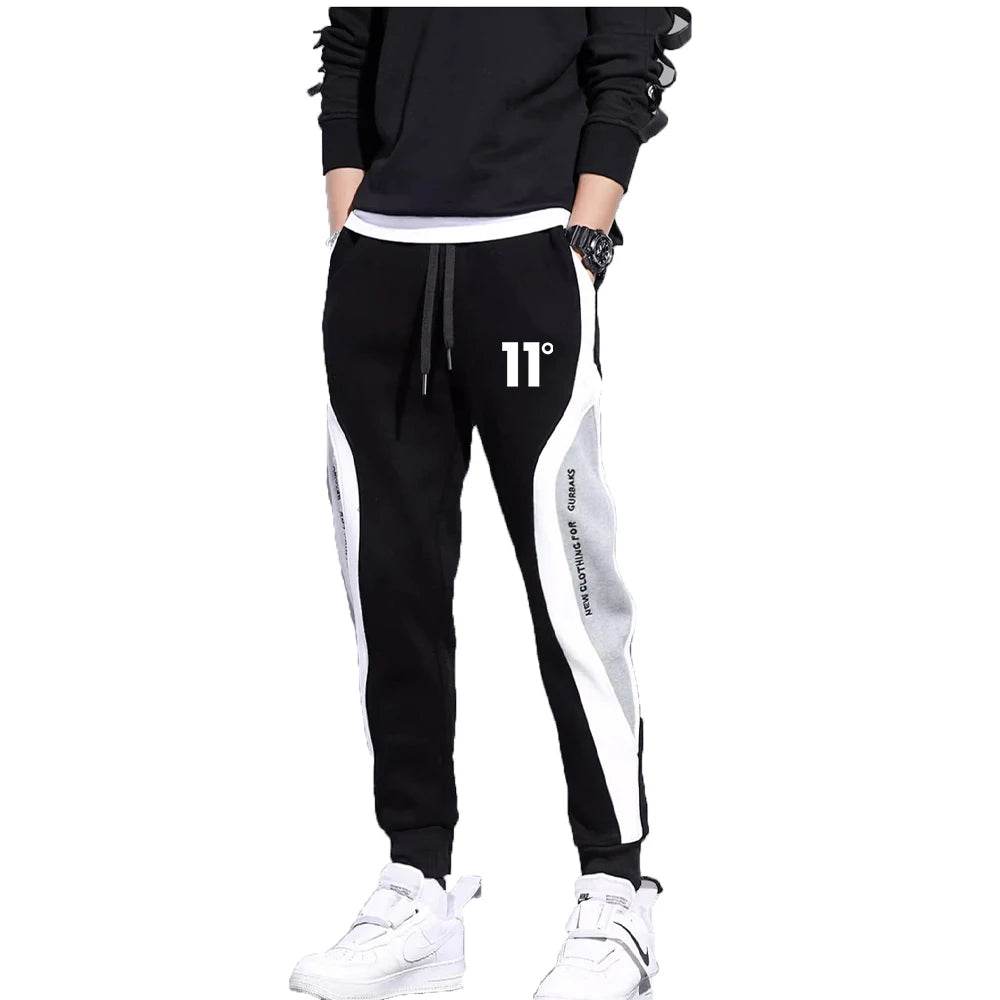 Fashionable 11 Print Men's Patchwork Sweatpants - Comfortable Jogging Pants - Buy Center UK