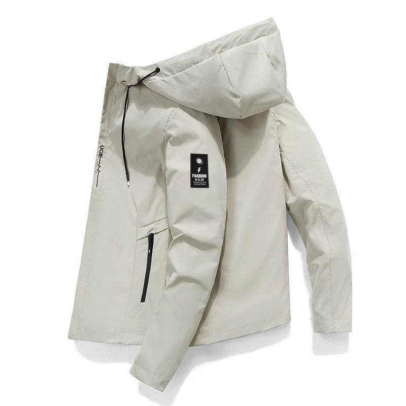 Buy Center Men's Outdoor Windproof Jacket - Casual Hooded Design - Buy Center UK