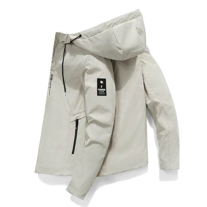 Buy Center Men's Outdoor Windproof Jacket - Casual Hooded Design - Buy Center UK