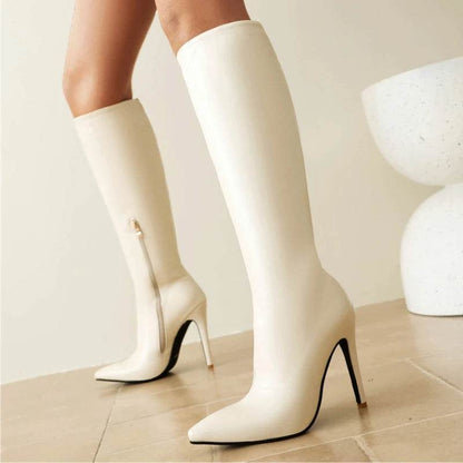 Buy Center Women's Knee High Boots - Point Toe Heeled Size 45 - Buy Center UK