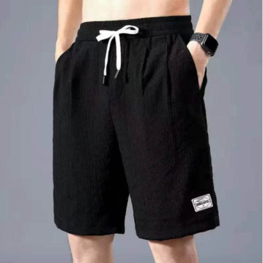 Buy Center Men's Summer Ice Silk Shorts - Breathable & Loose Fit - Buy Center UK