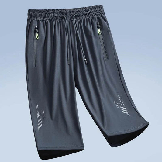 Buy Center Men's Quick Dry Joggers - Breathable, Elastic Waist Shorts - Buy Center UK