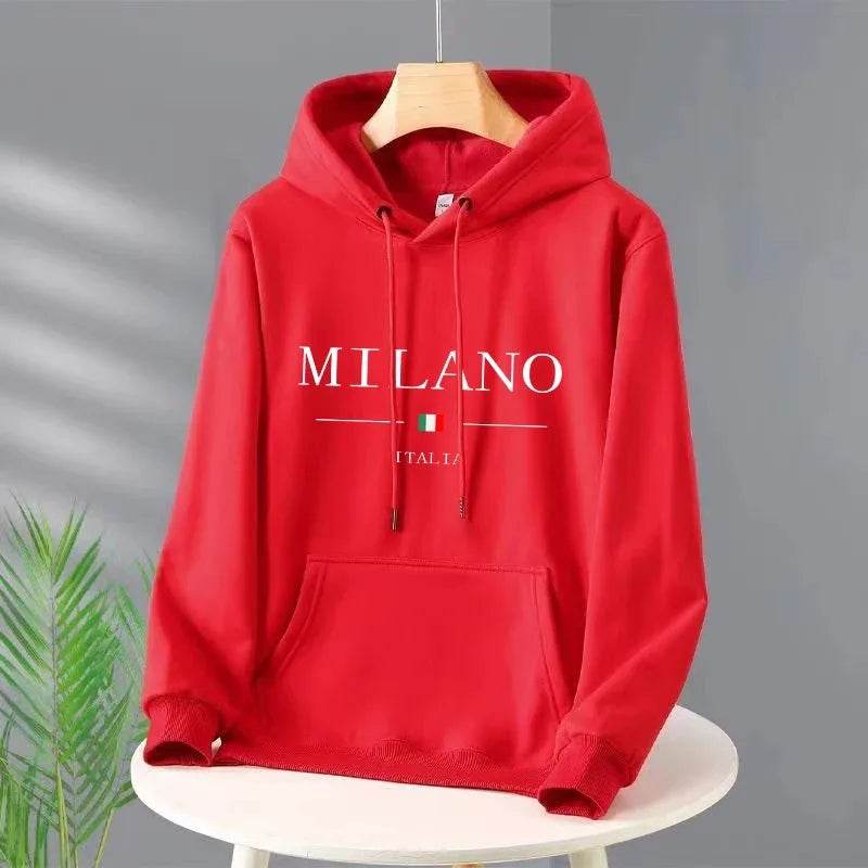 Buy Center Luxury Milan Fashion Hoodie - Unisex Pullover Sweatshirt - Buy Center UK