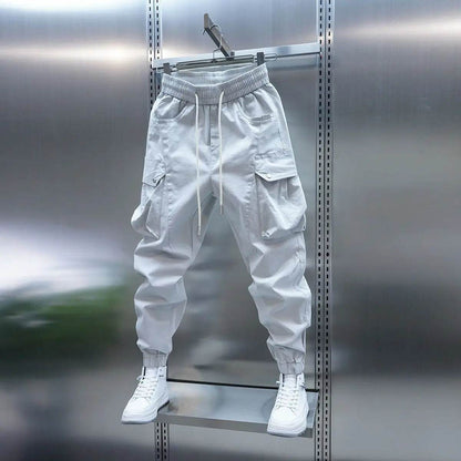 Buy Center Men's Big Pocket Jogger Pants - Slim Fit Harem Trousers - Buy Center UK